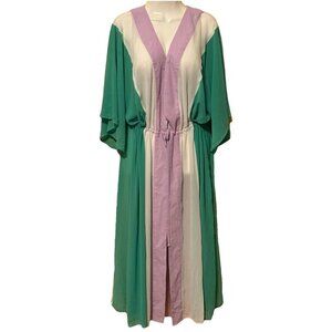 Lane Bryant Beauticurve Women’s Robe Size 10/12 Polyester Colorful Resort